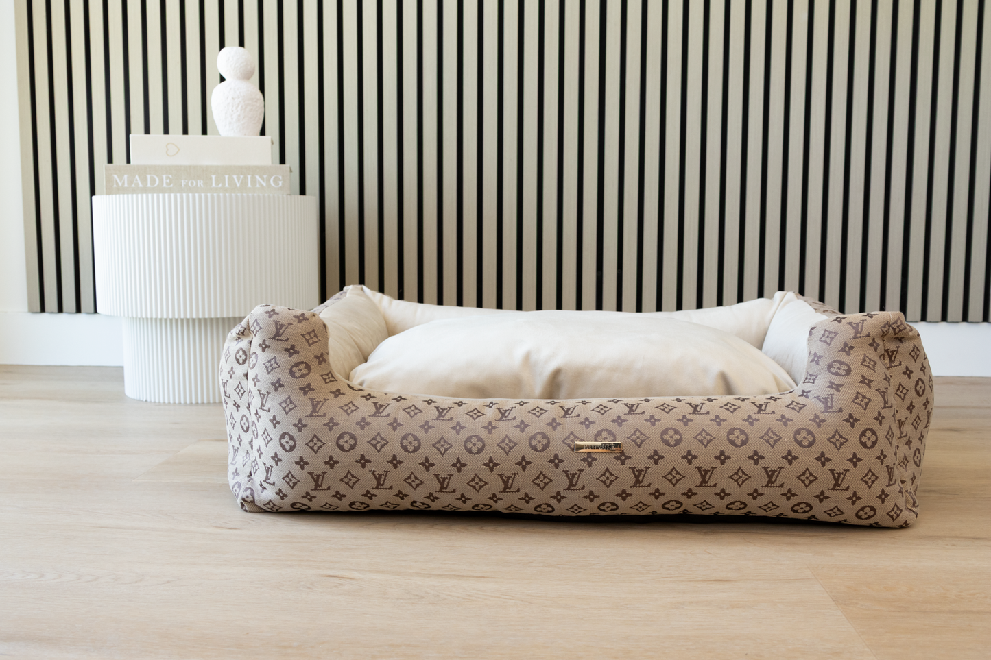 Hondenmand – Square LV Taupe