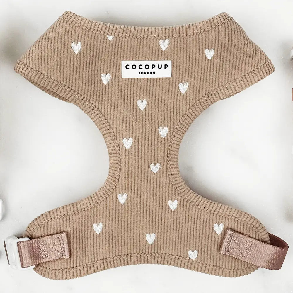 Cocopup London - Chai Hearts Harness