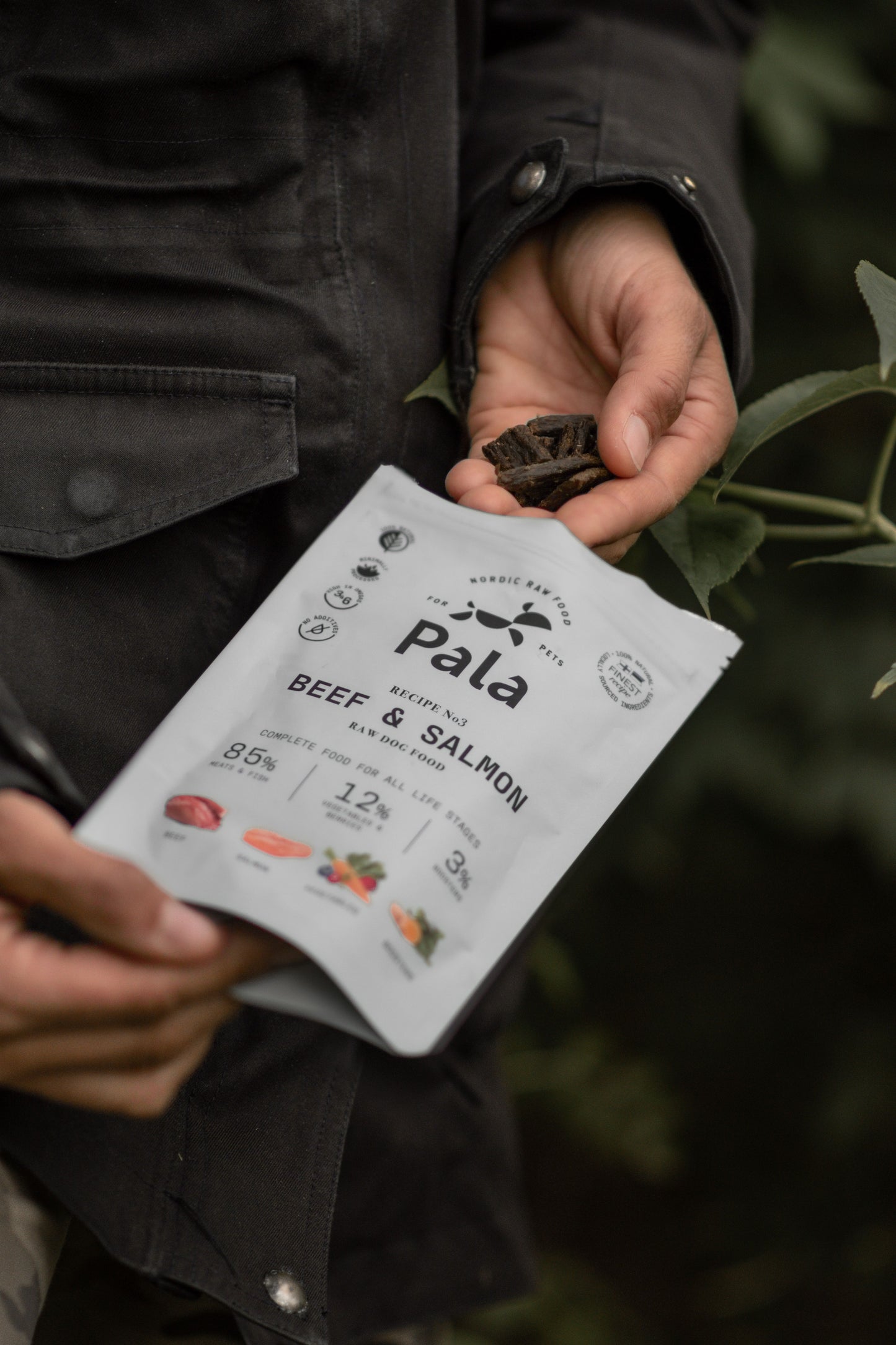 PALA Dried Dog Food - Recipe #3 Beef & Salmon