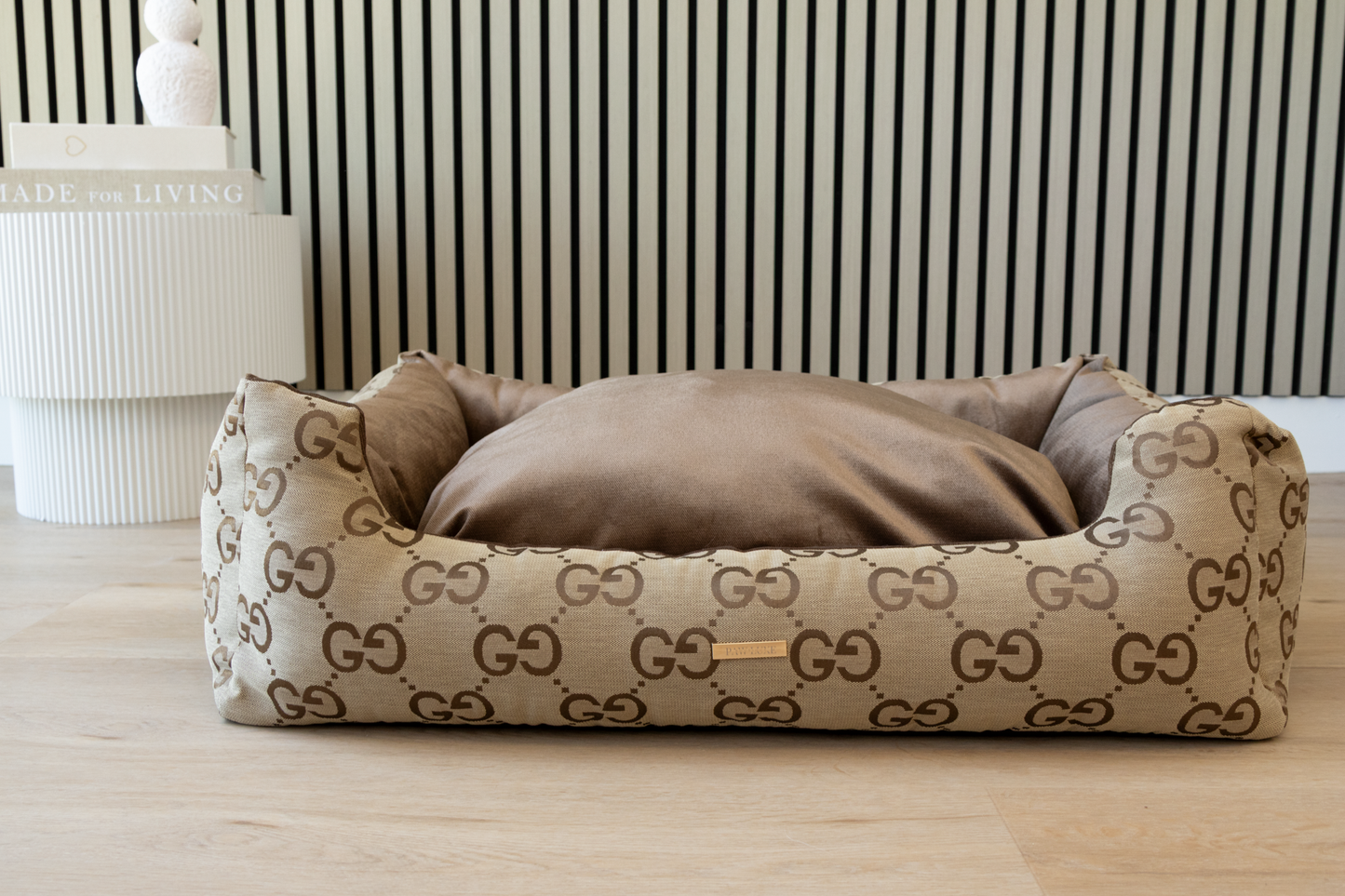 Hondenmand – Square GG Beige