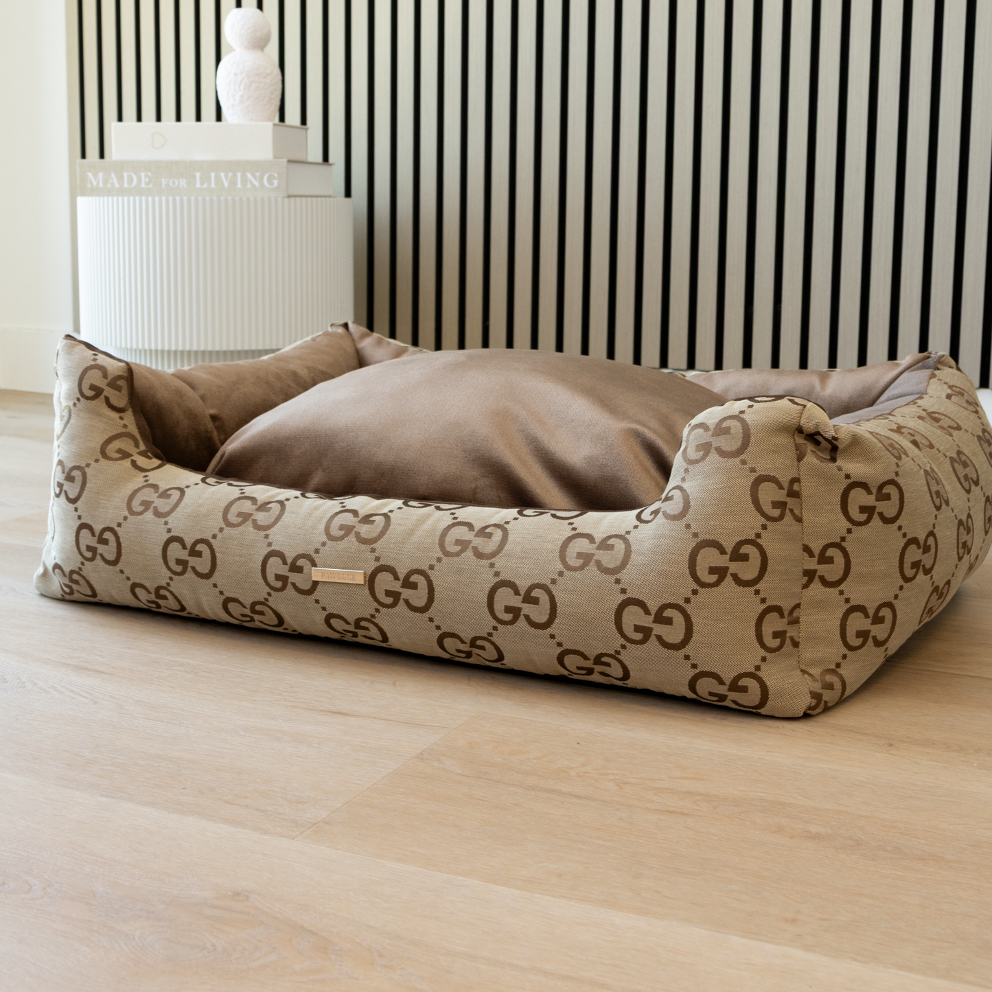 Hondenmand – Square GG Beige