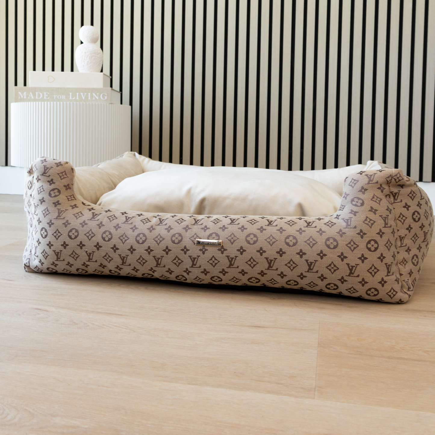 Hondenmand – Square LV Taupe