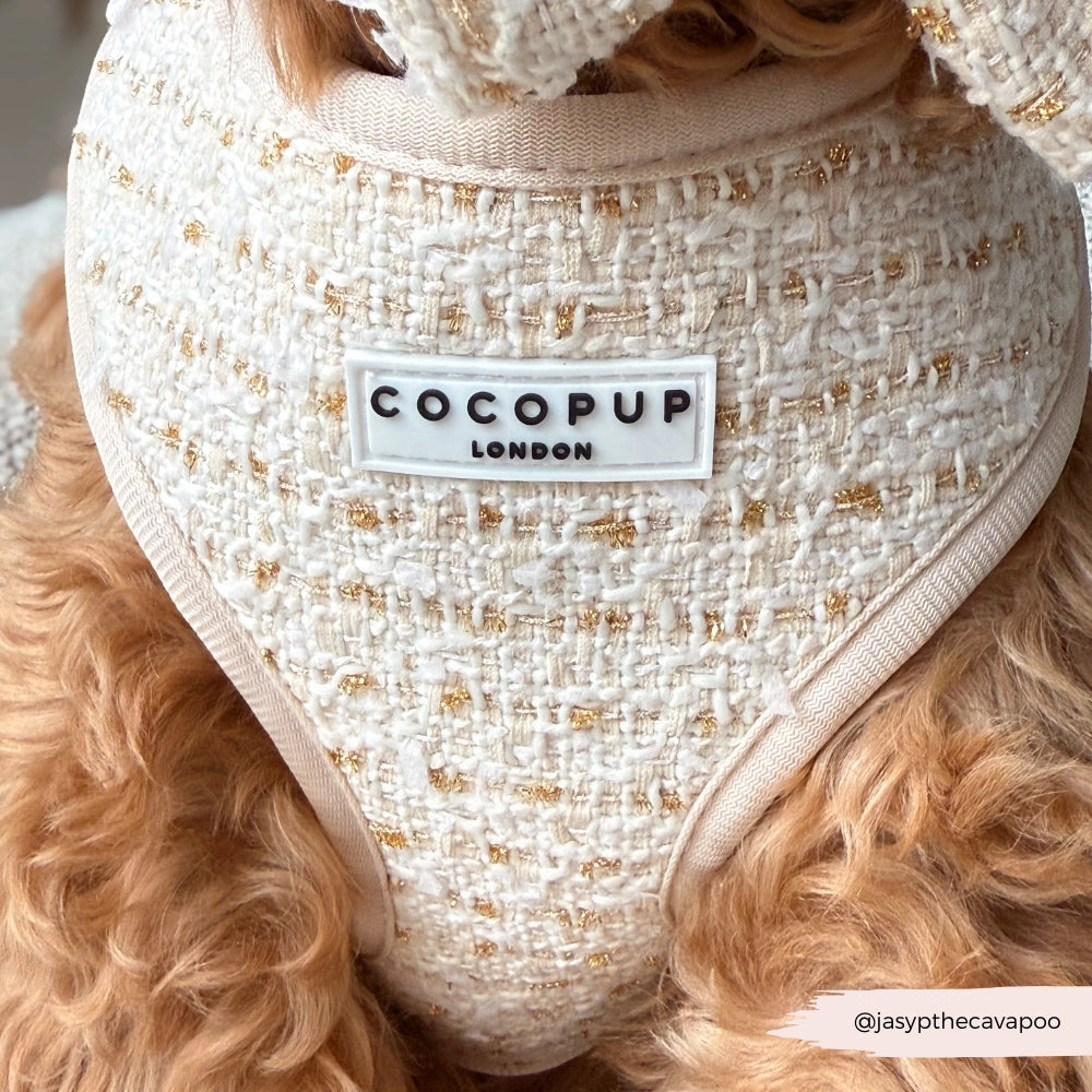 Cocopup London - Vanilla Tweed Tuigje