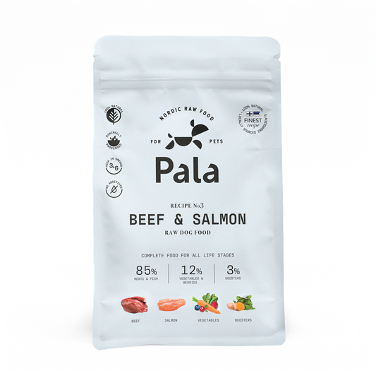 PALA Dried Dog Food - Recipe #3 Beef &amp; Salmon