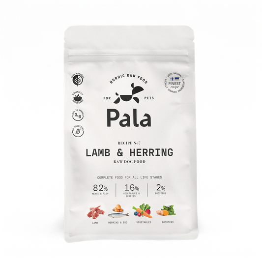 PALA gedroogd hondenvoer - recept # 7 Lam & Haring